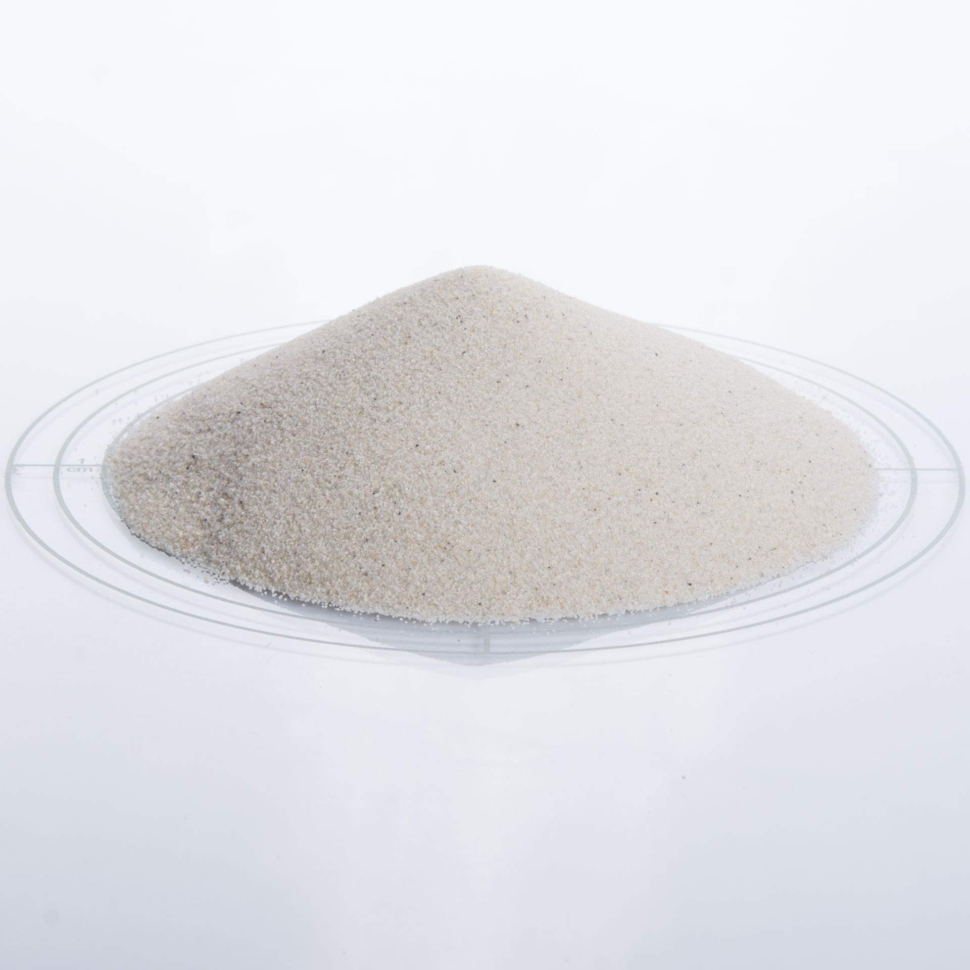 Schicker Mineral Terrariensand weiß 25 kg, hochrein, kantengerundet, gewaschen und hocherhitzt, frei von organischen Stoffen, keimfrei, sofort einsetzbar, Terrariumkies (0,2-0,5 mm)
