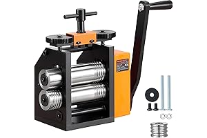 2.95"/75 mm Jewelry Rolling Mill Machine: Craft Your Precious Creations