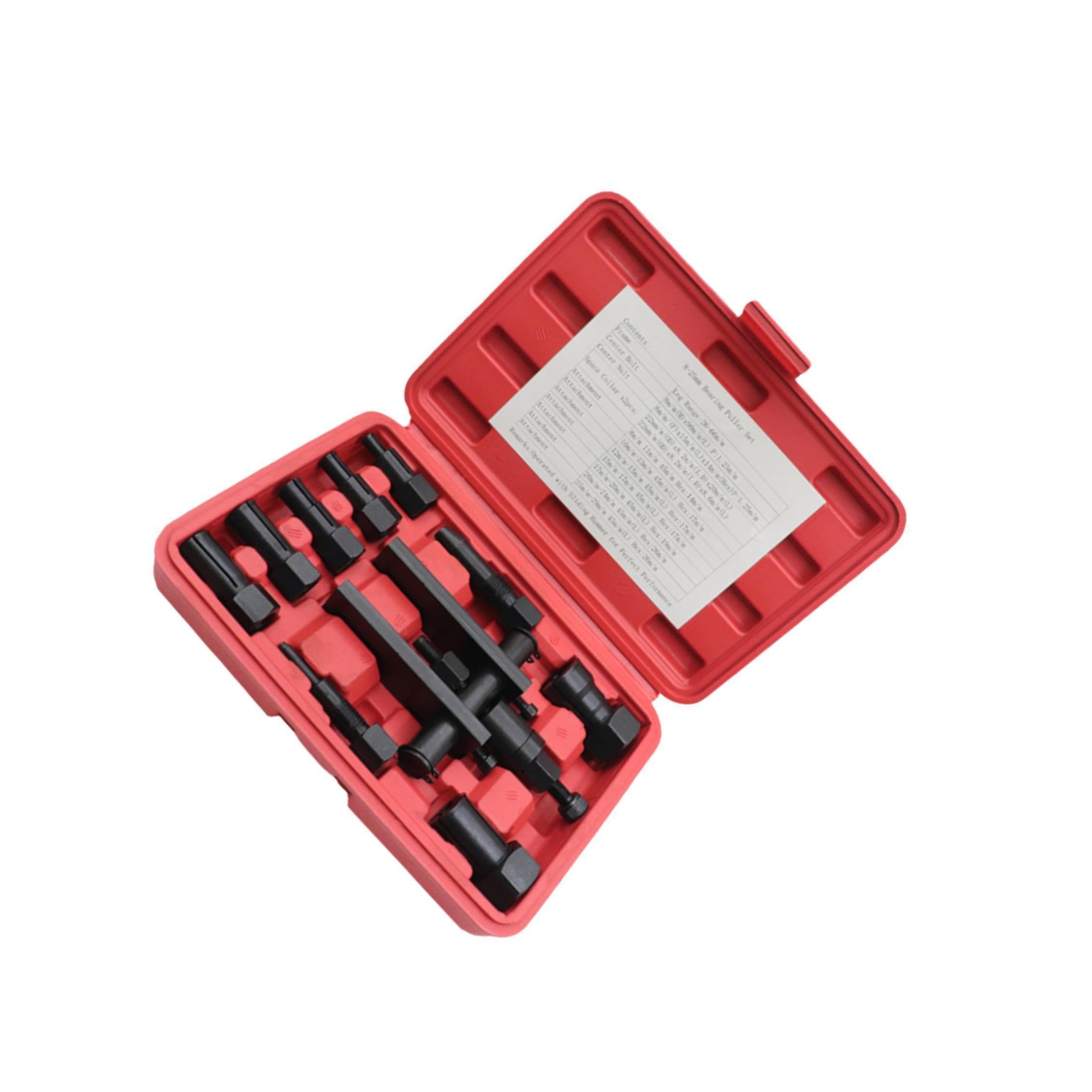 Ailan Estrattore per cuscinetti per ingranaggi ruota bici, in acciaio al cromo vanadio di qualità, forgiato per moto, versatile aggiunta al kit di attrezzi. Kit estrattore per cuscinetti interni,