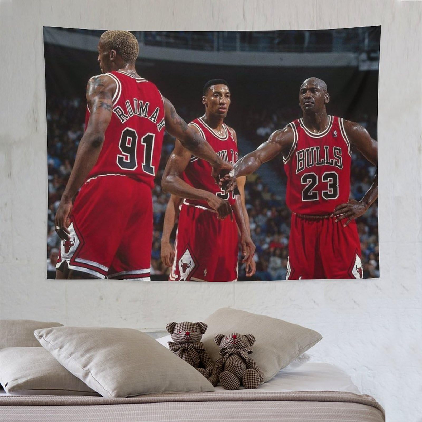 Amazon.co.jp: Bulls Big Three Michael Jordan Pippen Rodman Classic
