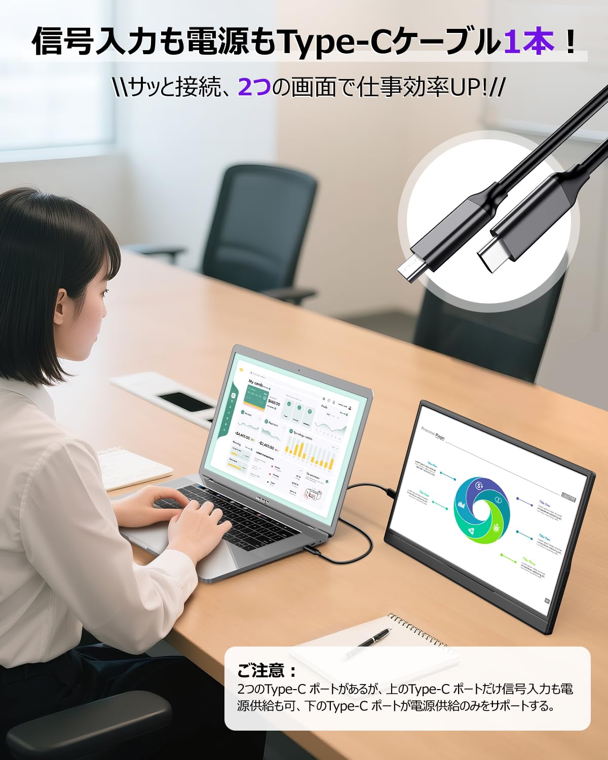 Amazon.co.jp: Eleeyak モバイルモニター 【15.6インチ 1920*1080 フル