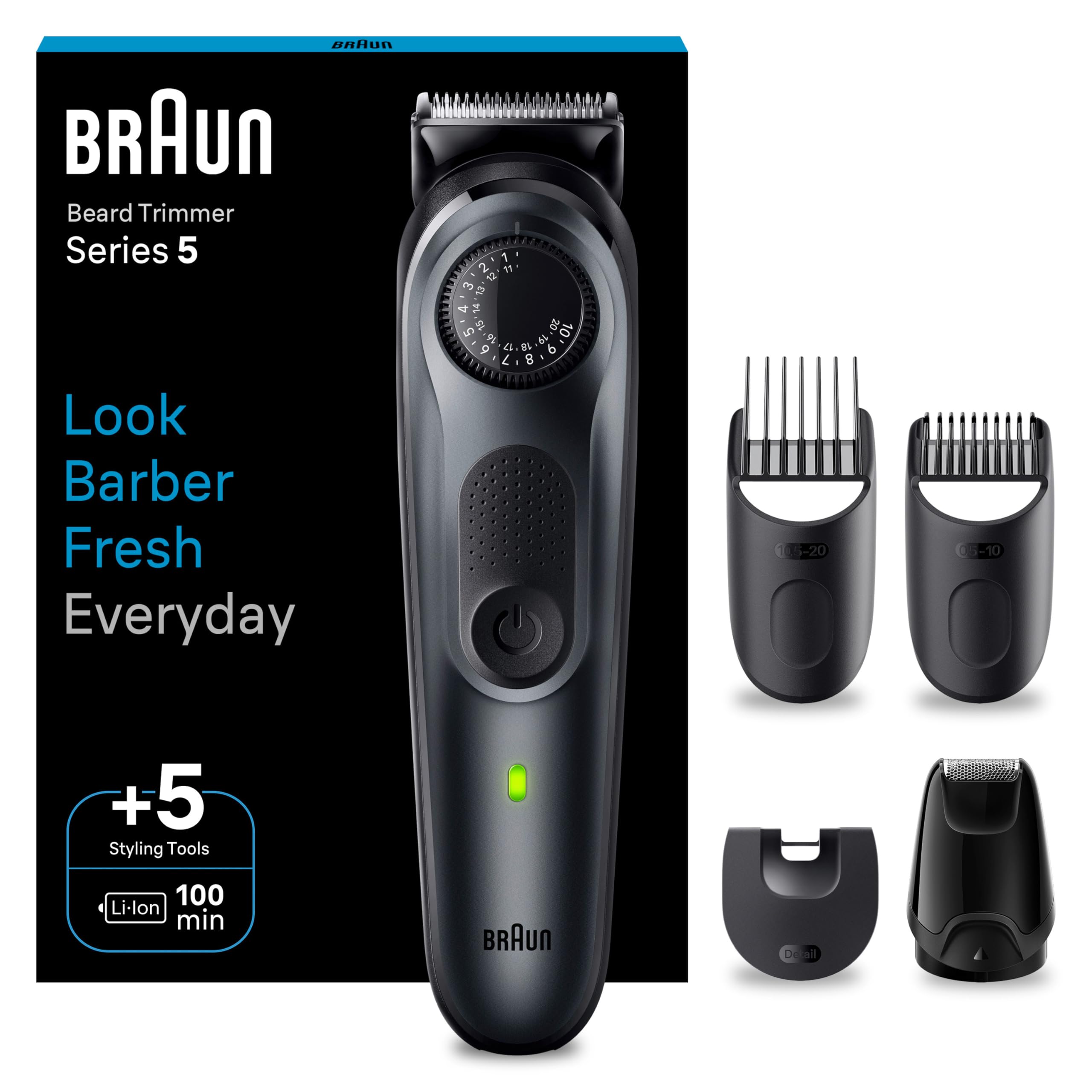 Braun Barttrimmer - BT5420, Schwarz