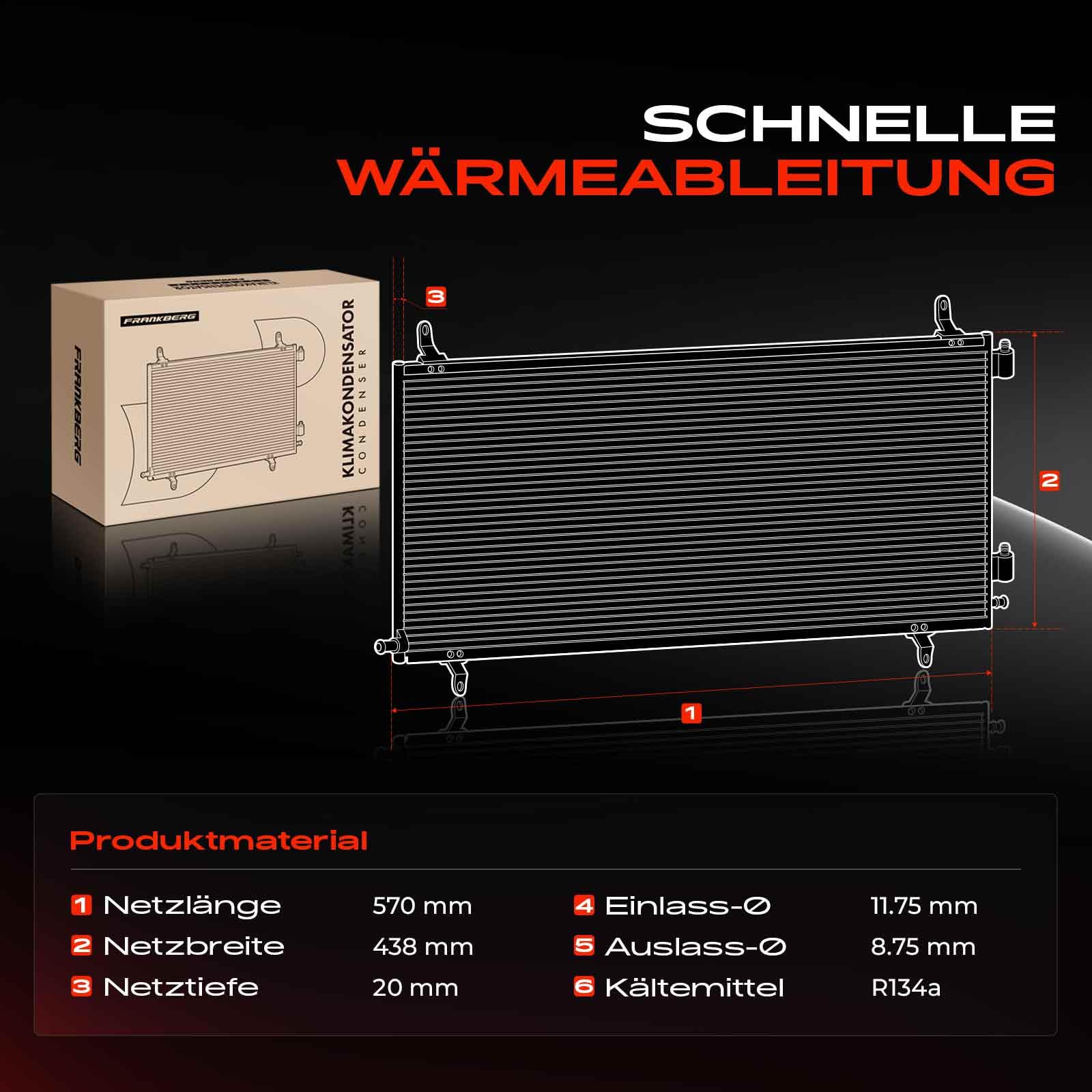 Frankberg Kondensator Klimaanlage 64536965952