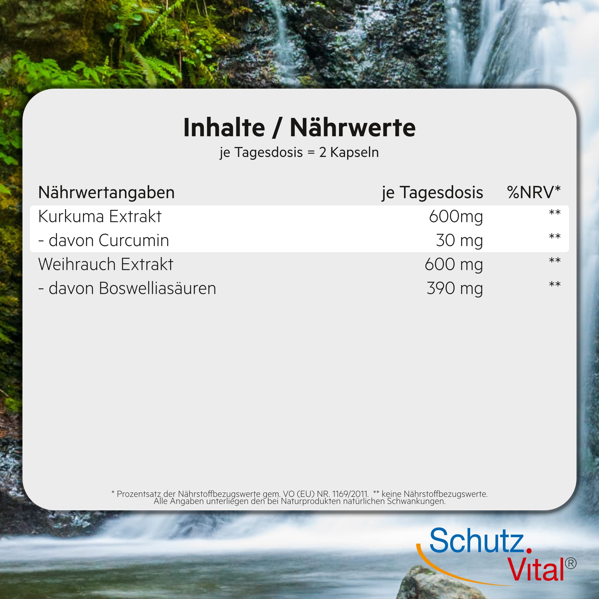 Kurkuma Weihrauch Kapseln – Vergleichssieger – je 600 mg Curcuma Extrakt & Boswellia Serrata (Weihrauch Extrakt) – 90 Curcumin Kapseln hochdosiert, vegan, laborgeprüft & produziert in Deutschland