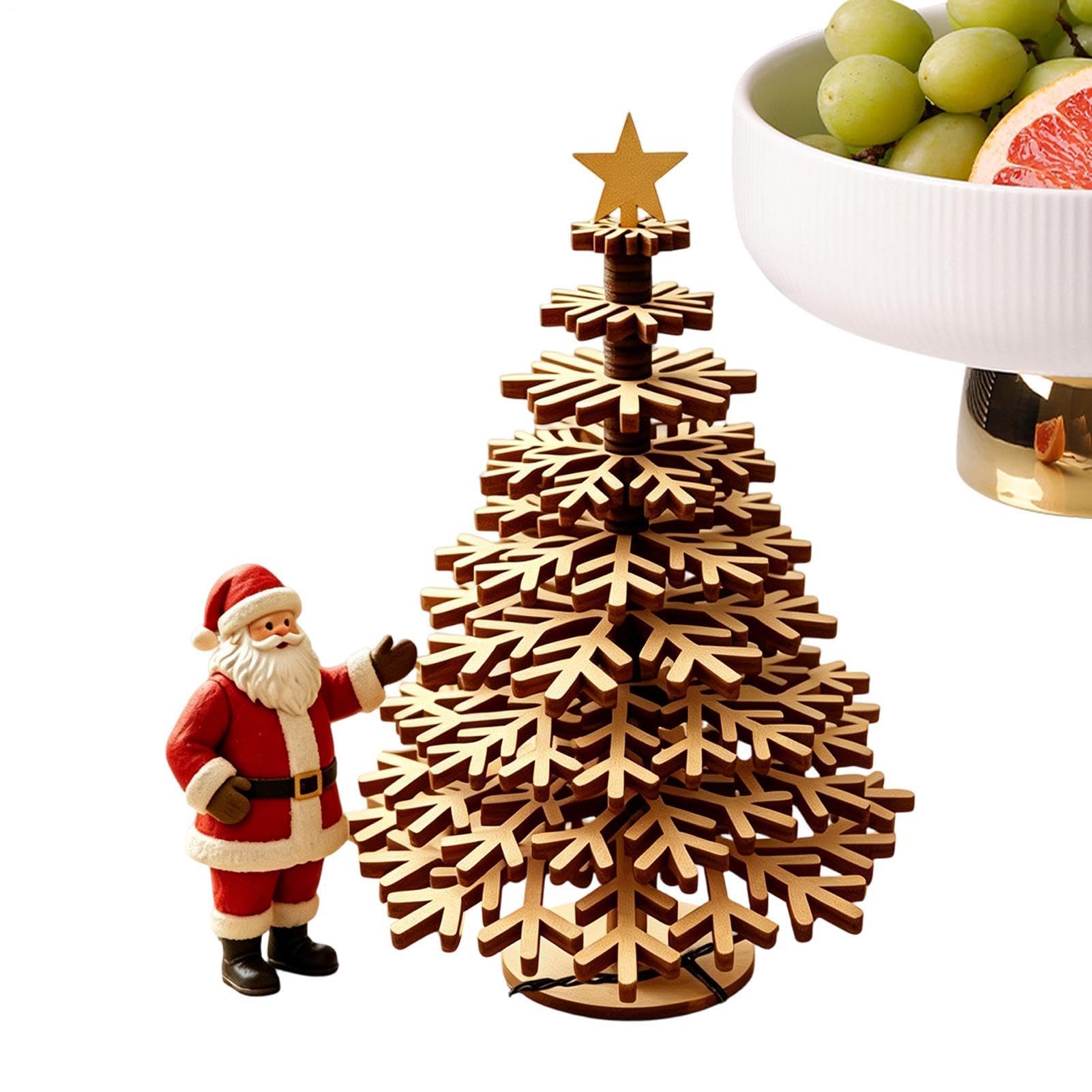 Árbol de Navidad DIY de sobremesa, el regalo vintage ideal para estas fiestas