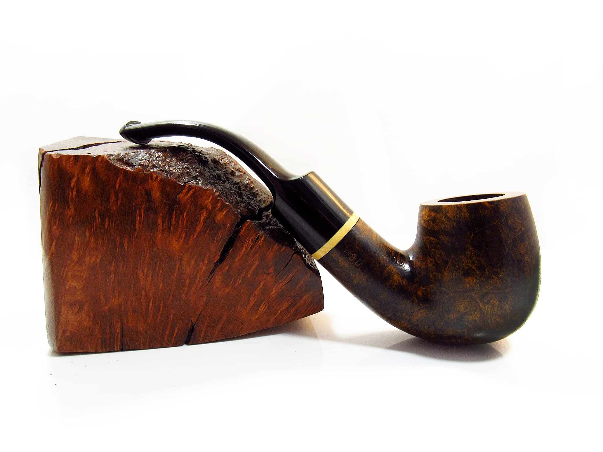 Nueva pipa de tabaco estilo Briar Fashion "Bent", pipa para fumar, tallada a mano, diseñada para fumadores de pipa