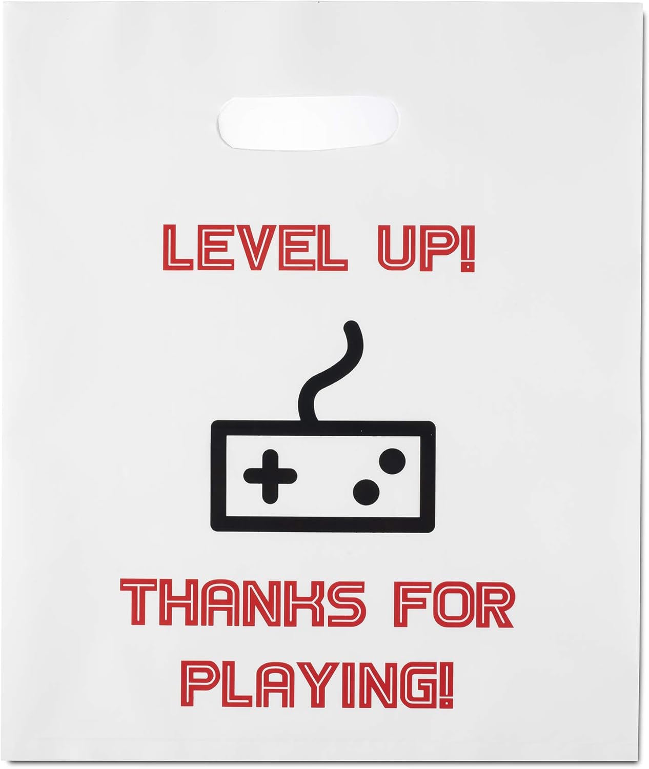 L LIFETIME Party Favor Plastic Goodie Bags with Handles- Theme Birthday Supplies Gift Bag for Kids and Adults – Video Games (24 Pack) L LIFETIME Party Favor Plastic Goodie Bags with Handles- Theme Birthday Supplies Gift Bag for Kids and Adults – Video Games (24 Pack)