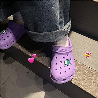 Kirin-1 Ciabatte Uomo estive Infradito,Zoccolo Classico da Donna,40-41,Viola