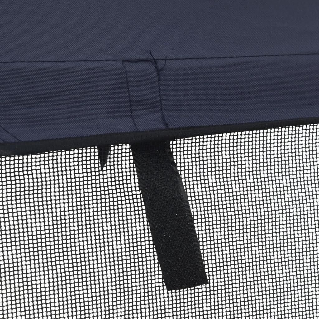 vidaXL Toit Bimini à 3 arceaux parois en Maille 183x(170-182) x137 cm