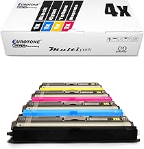 4 x Müller Printware Toner for Epson Aculaser CX 16 NF DTNF DNF Replaces S050554 - S050557