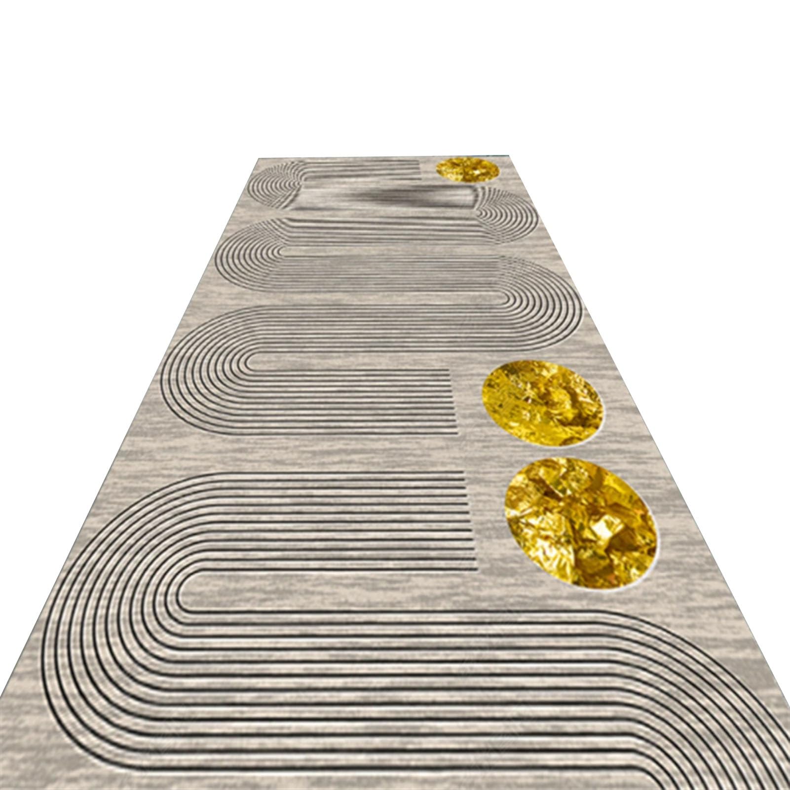 Tapis de couloir pour cuisine et entrée avec envers antidérapant style Color 1