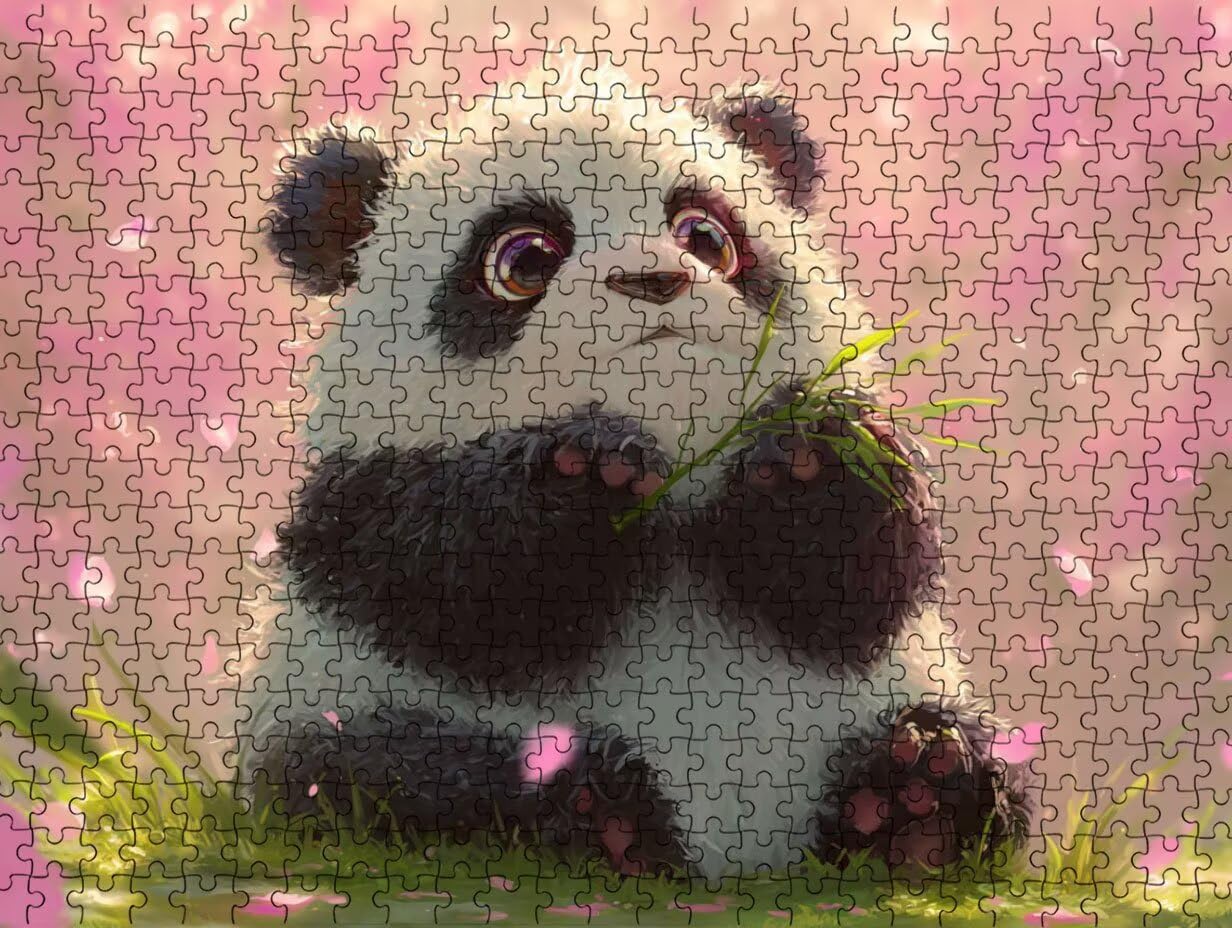 Puzzle per Adulti 5000, Bambù Panda, legno Classico Puzzles LDYQS6-706