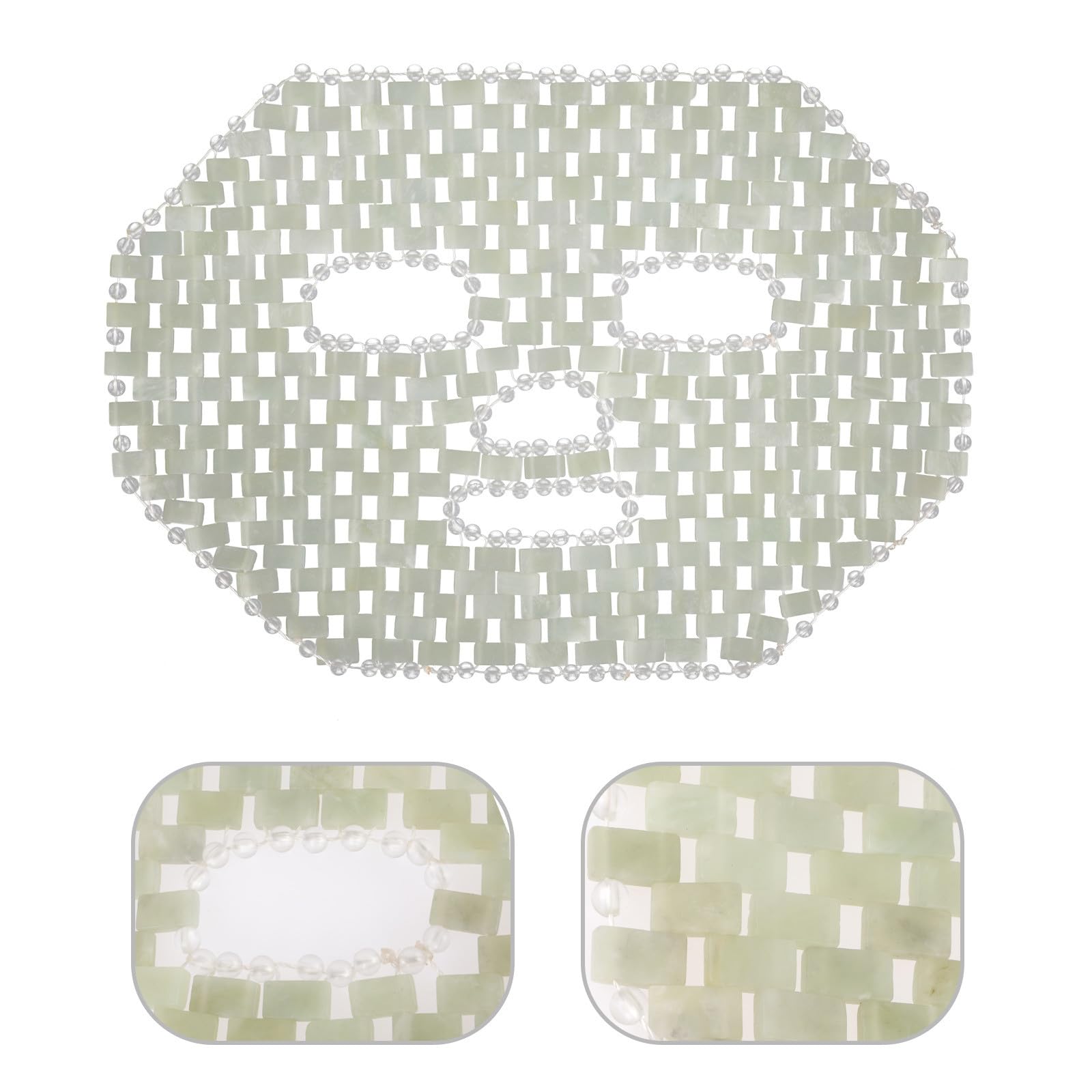 Maschera di Naturale per Viso Effetto Rinfrescante e Riduzione Gonfiore, Maschera per Massaggi Spa per Uso Preliminare alla Pulizia Profonda