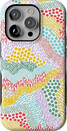 Miniatura 103 de Casely Funda para iPhone 14 Pro | Campo de flores | Floral pastel | Compatible con MagSafe | Diseño protector audaz
