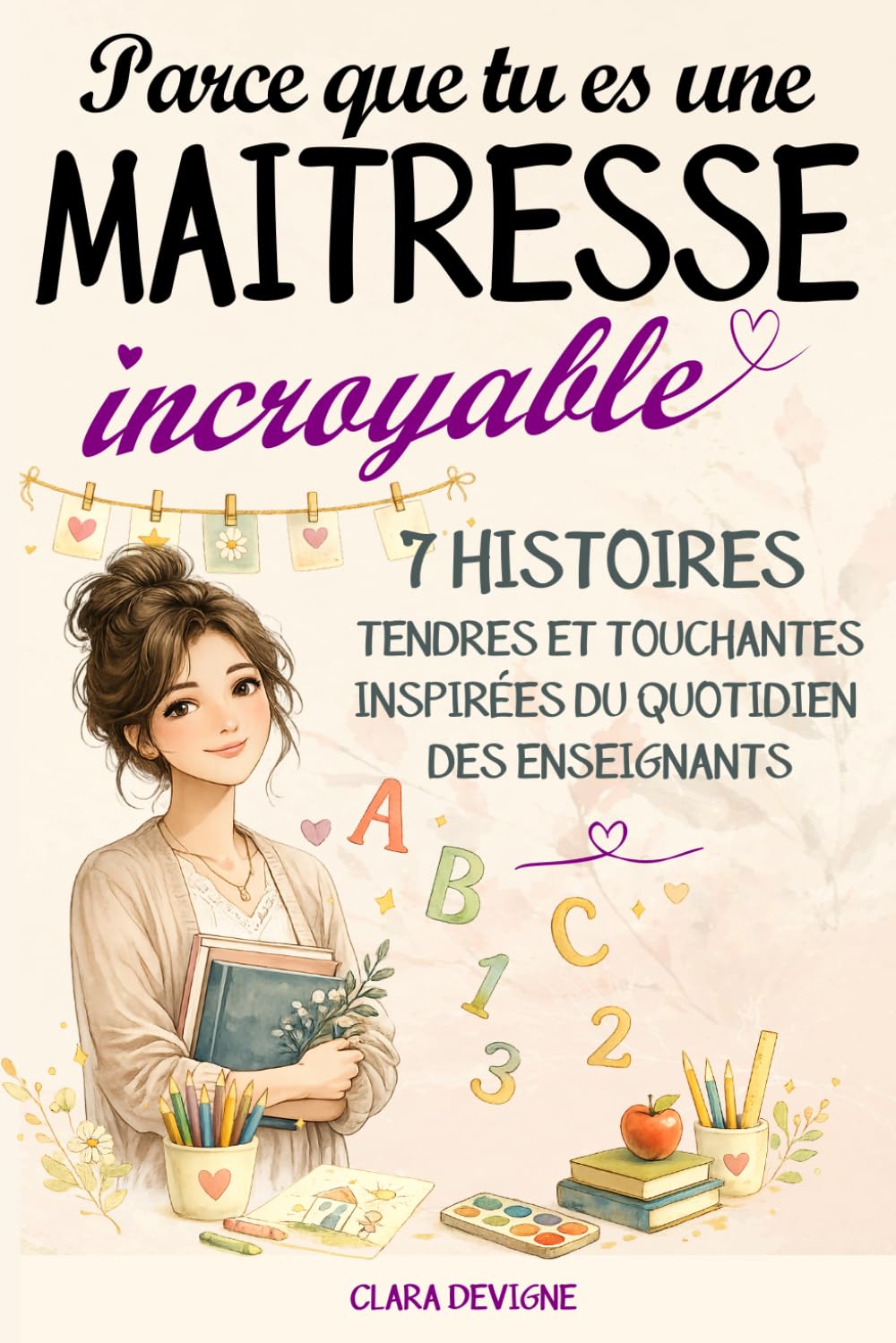 Parce que tu es une maîtresse incroyable: Des histoires touchantes inspirées du quotidien des enseignants