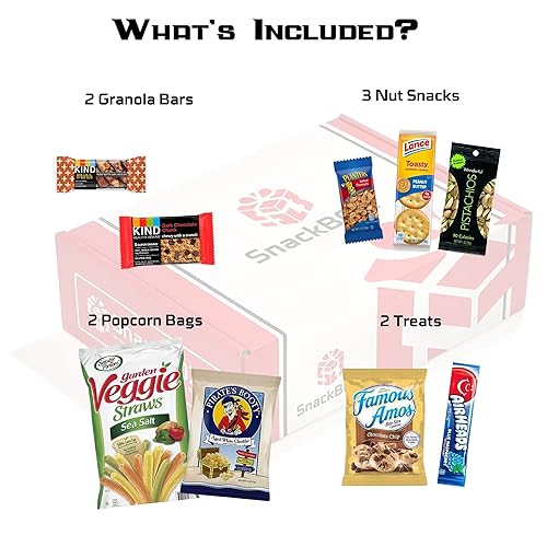 Miniatura 2 de Paquete surtido Kosher Care (9 unidades) por Snack BOX Snacks variados saludables para golosinas universitarias de regreso a la escuela,