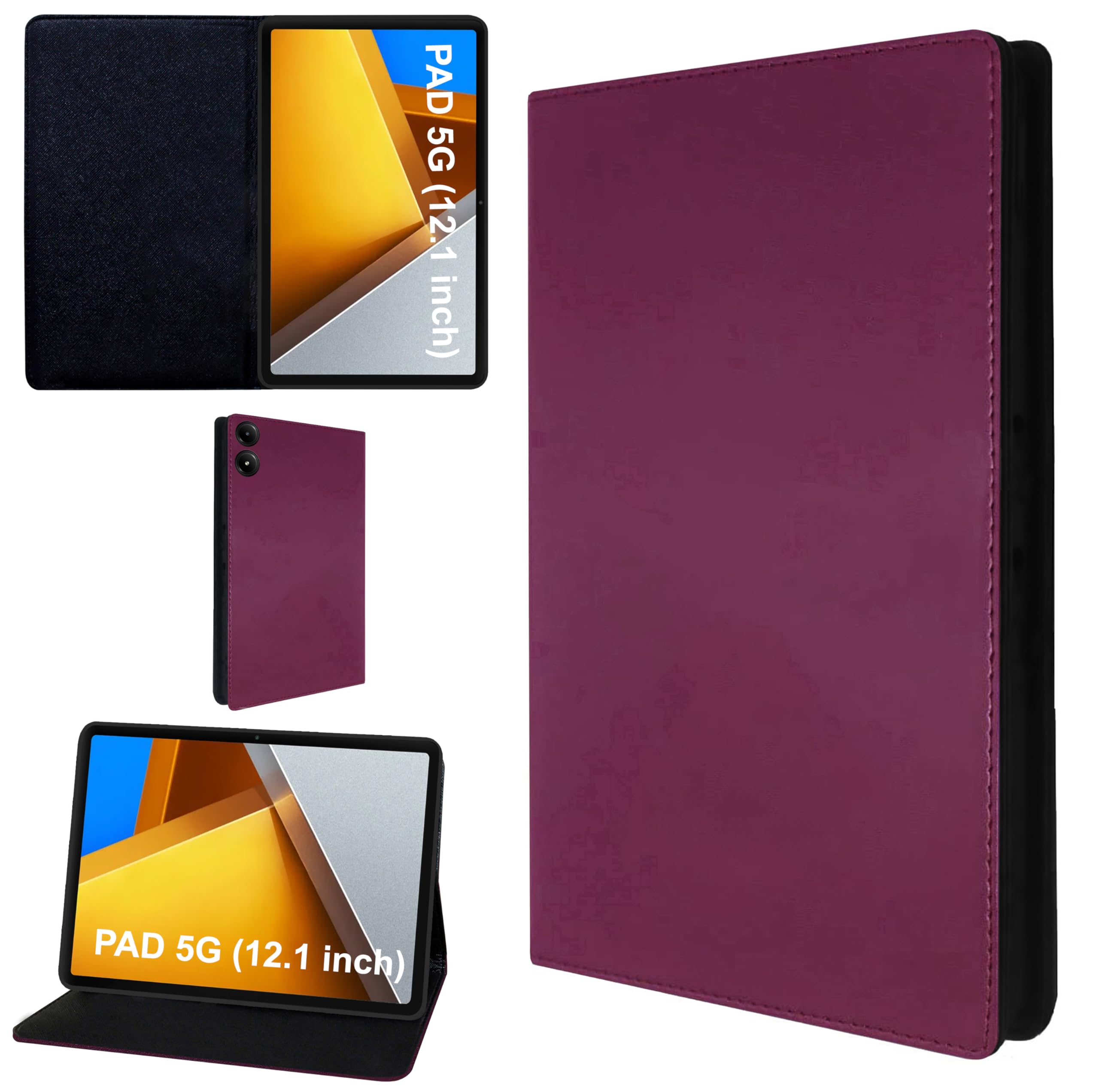TGK Flip Case Cover for Poco Pad 12.1 inch Tablet (Violet) (B0DF6D8NXS) Amazon Price History, Amazon Price Tracker