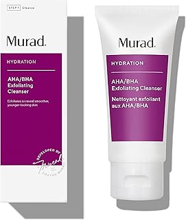 Murad AHA/BHA Exfoliating Cleanser,Triple Action Exfoliating Facial Cleanser with Salicylic, Lactic and Glycolic Acid - Sk...