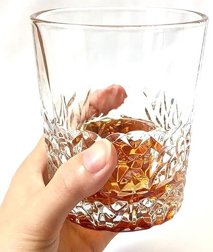 Miniatura 3 de Juego de 6 vasos de cristal para whisky, grandes sin plomo, vasos para degustación de vidrio escocés para beber whisky irlandés y tequila bourbon