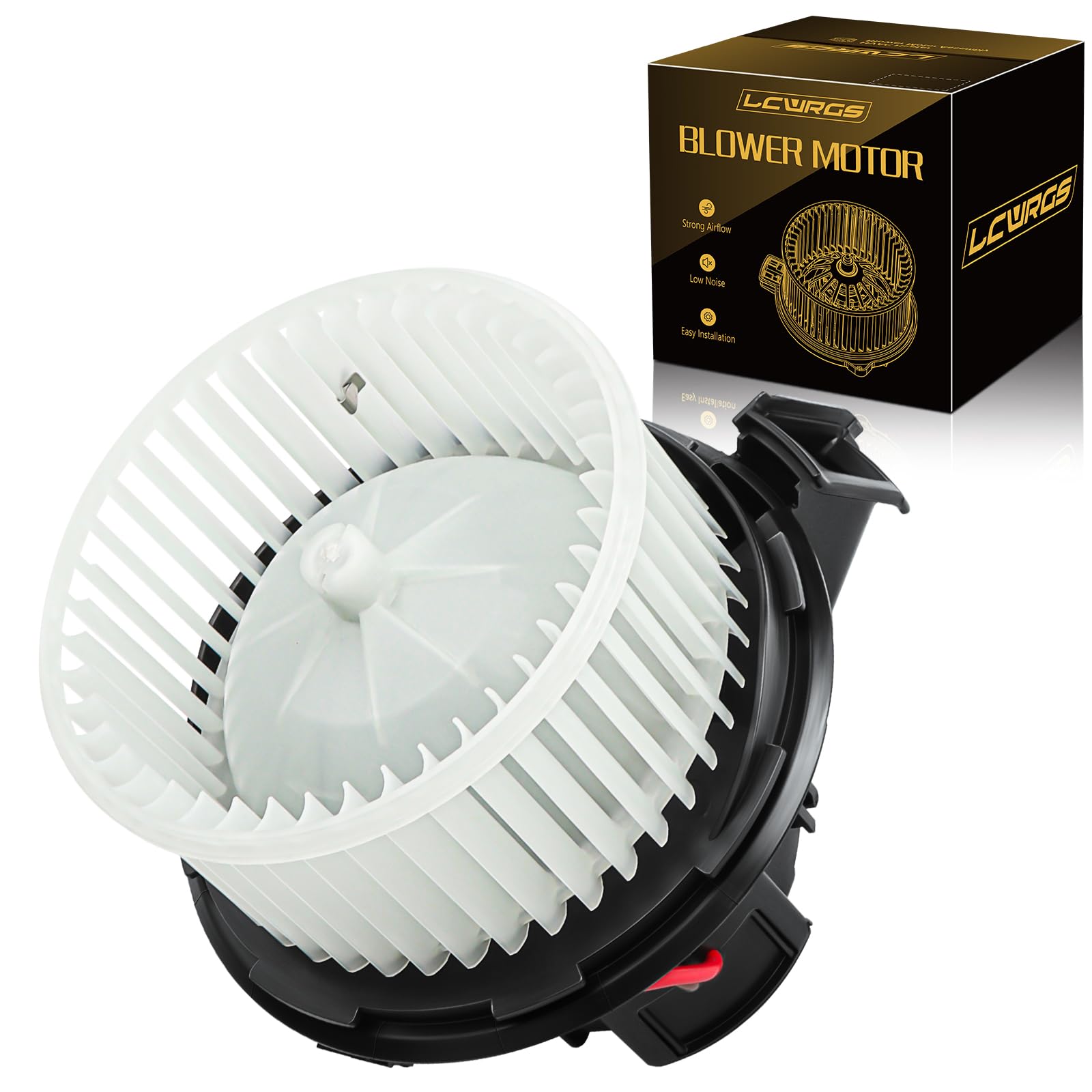 Front AC Blower Motor with Fan Fits for 2008 2009 2010 2011 Mercedes Benz C300 C350 C63 E350 E550 GLK350 HVAC Heater Blower Motor Replaces# 700248