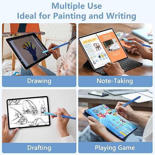 Miniatura 46 de Lápiz óptico para iPad 2018-2023 con rechazo de palma, lápiz activo para iPad de 10ª/9ª/8ª/7ª/6ª generación, para iPad Pro de 11/12.9 pulgadas