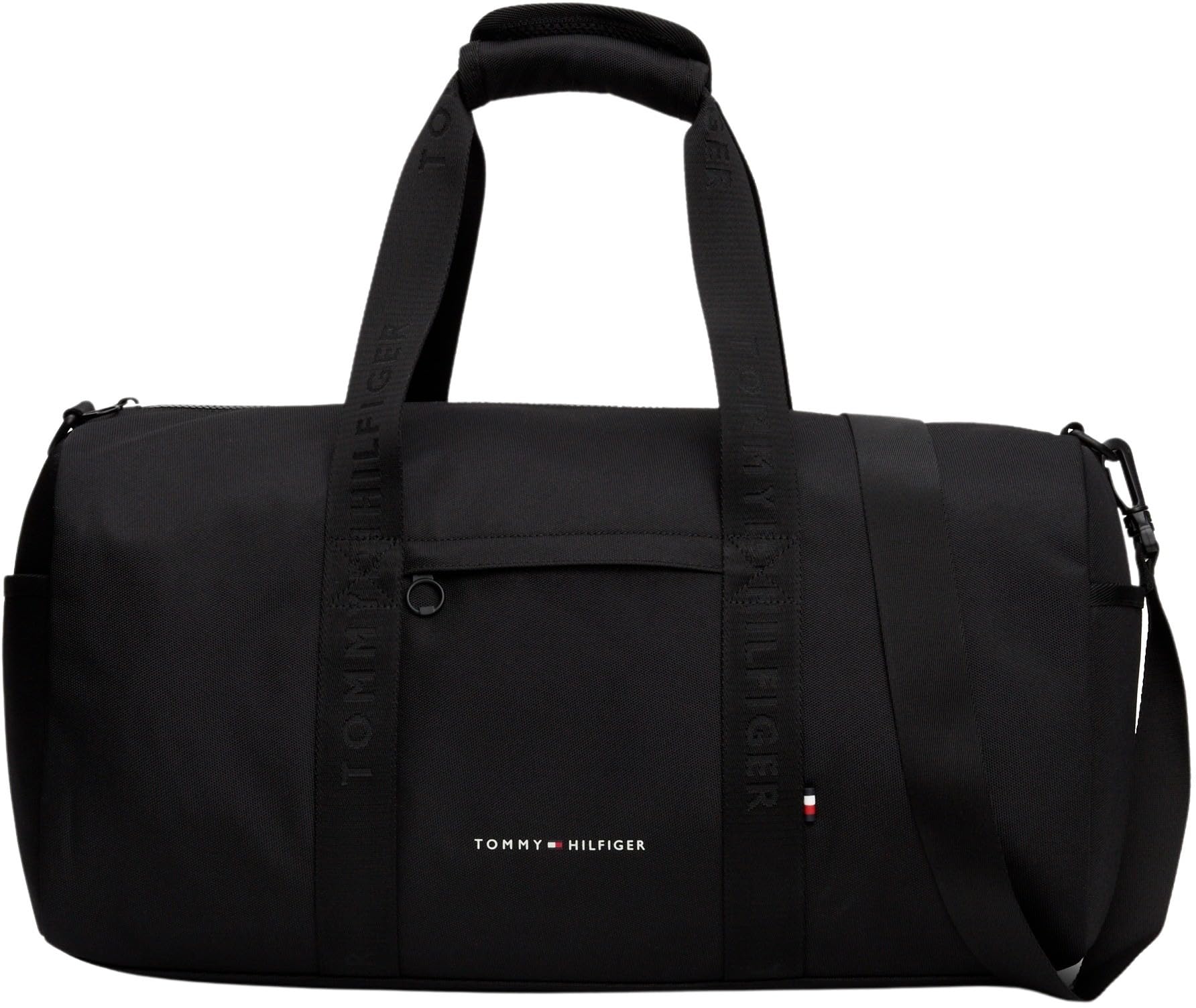 Tommy HilfigerMen TH Element Duffle, Black, One Size