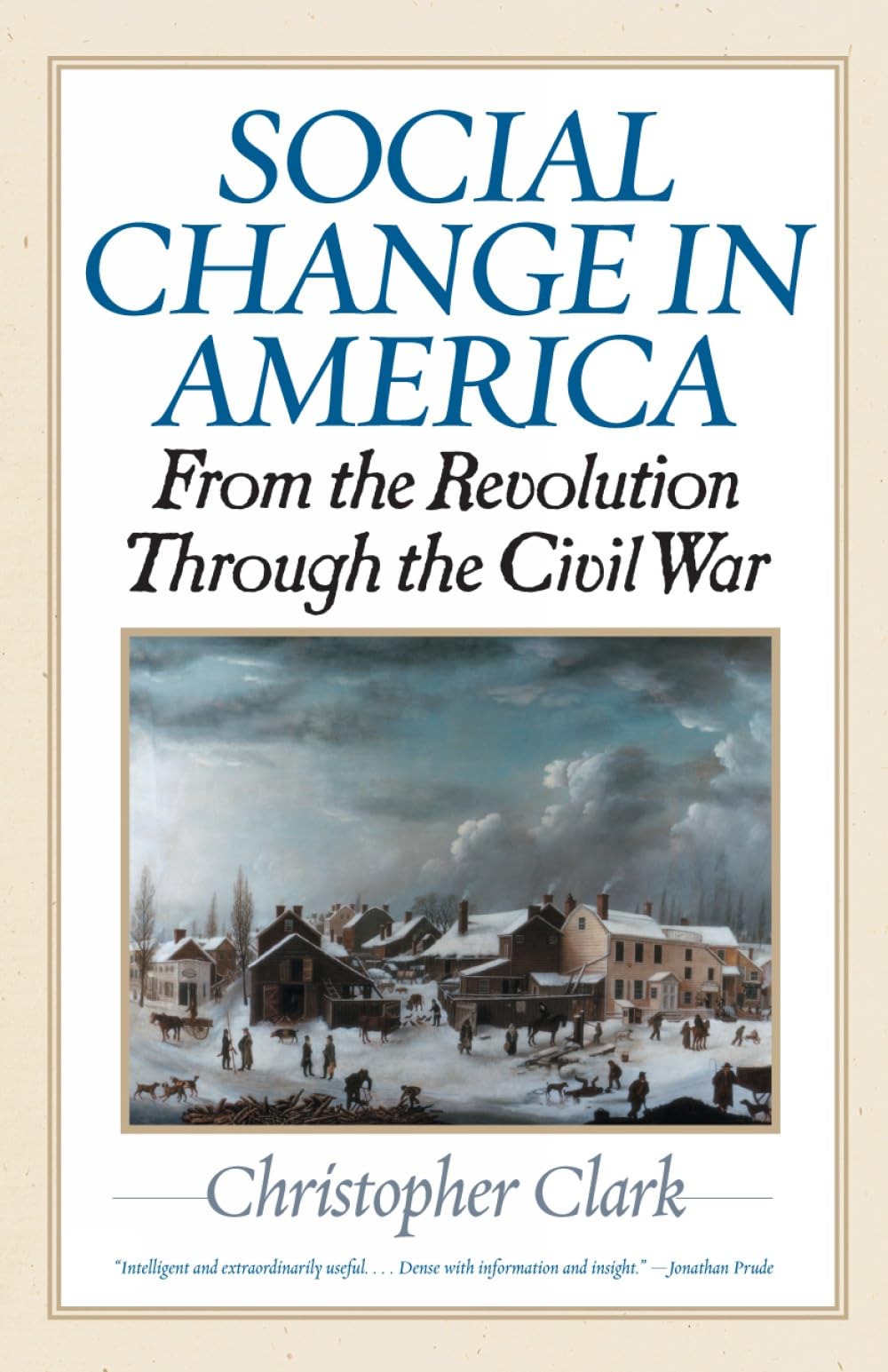 Social Change in America: From the Revolution to the Civil War,C