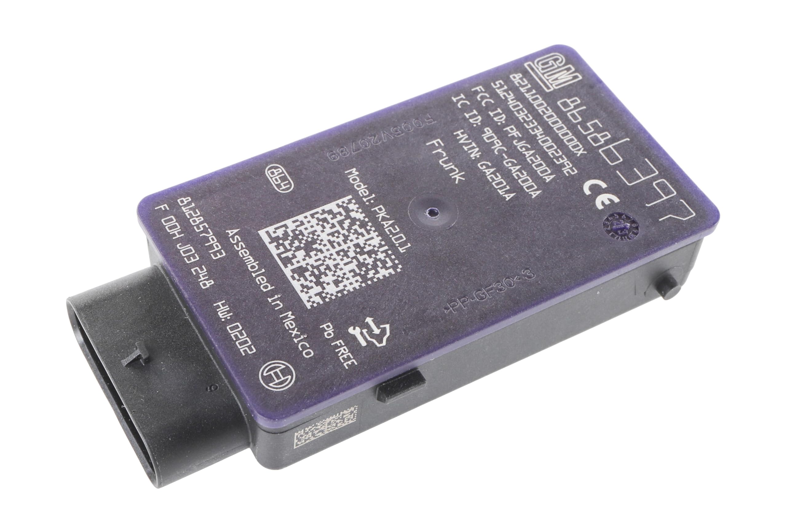 GM Genuine Parts 86586397 UHF Low Energy Remote Control Access Sensor Transceiver