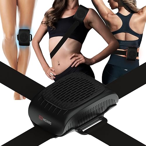 Máquina de terapia de frío DR.MCHIRS para reemplazo de rodilla, máquina de terapia de calor y frío 3-en-1, cubo de recuperación instantánea para