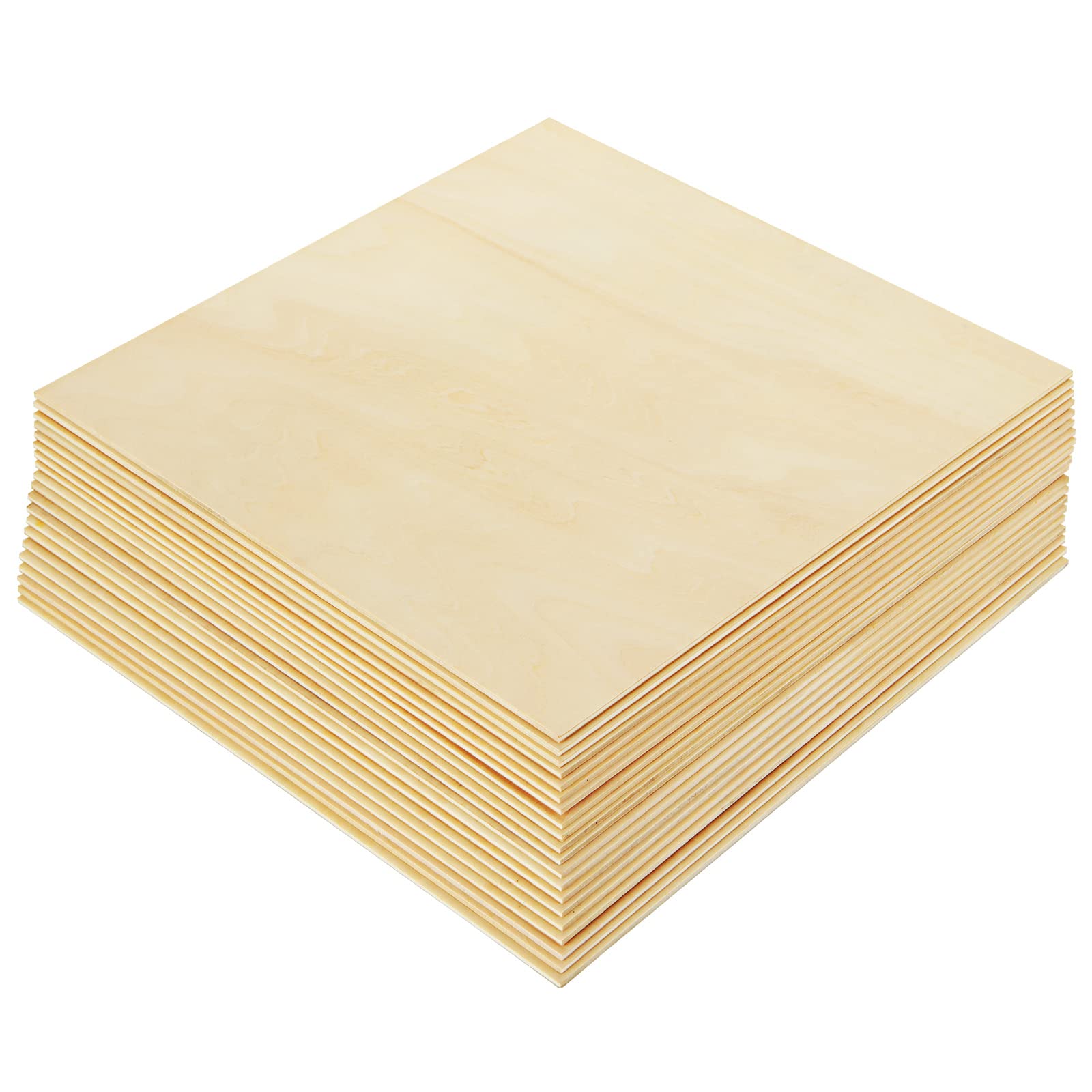 Buy Basswood Sheets 1/8 x 12 x 12 Inch Plywood Board for Crafts, 4x4
