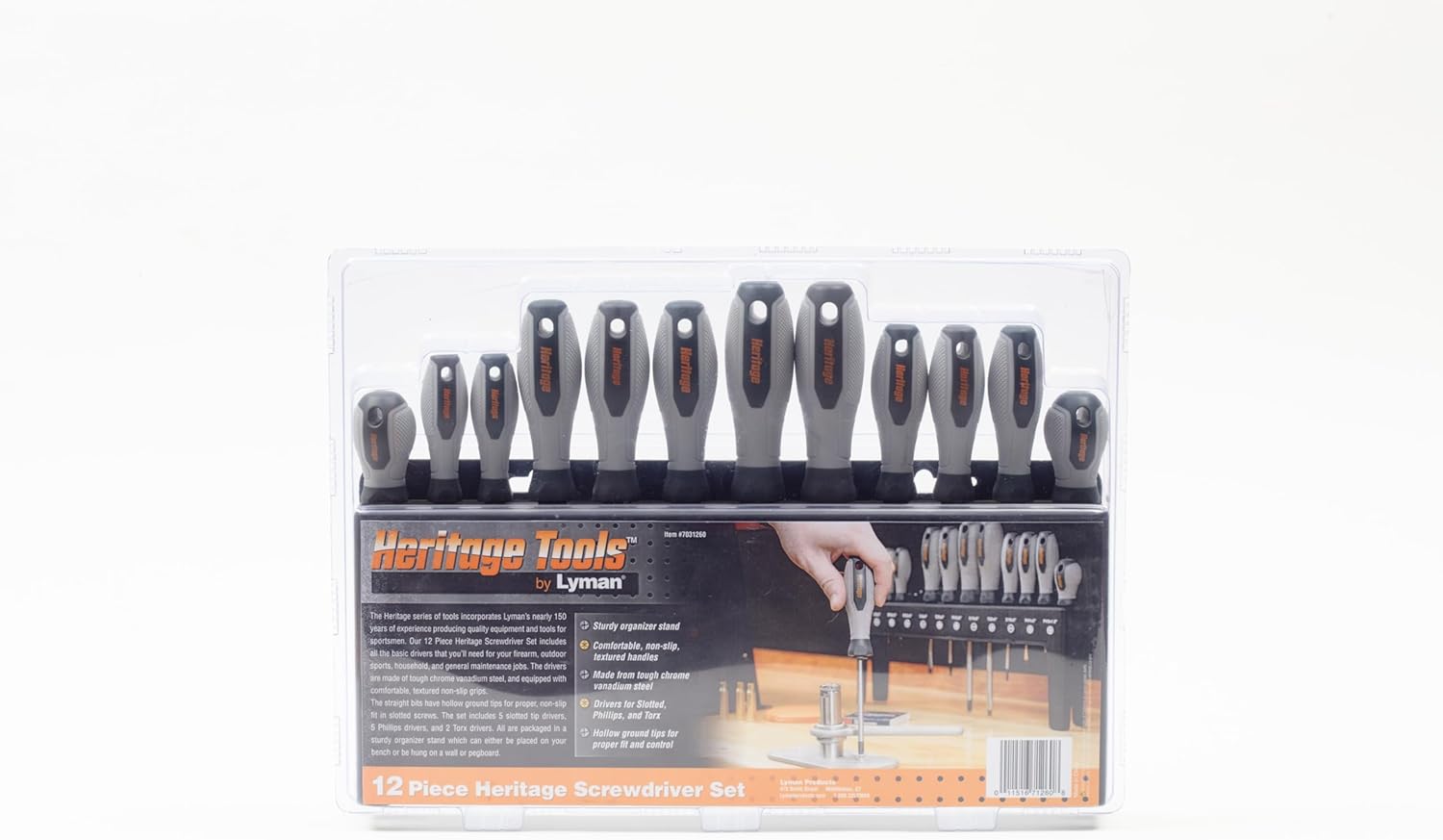 Lyman Juego de Destornilladores Heritage 12 Piezas