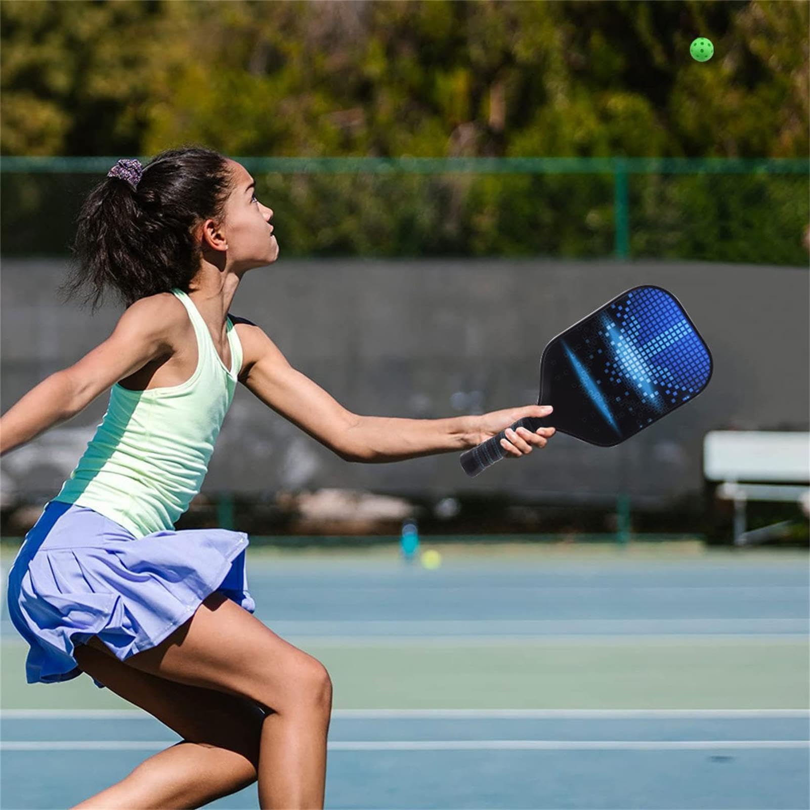 Set di racchette da pickleball in fibra di vetro per principianti