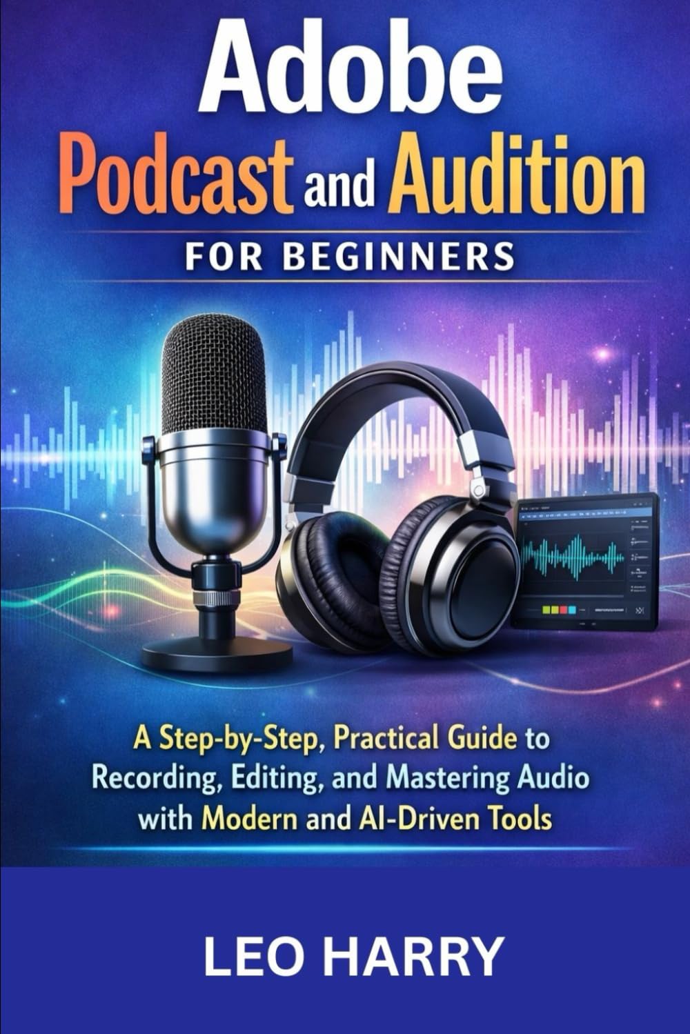 Adobe Podcast and Audition for Beginners: A Step-by-Step, Practical Guide to Recording, Editing, and Mastering Audio with Modern and AI-Driven Tools (Video and Graphic Design)