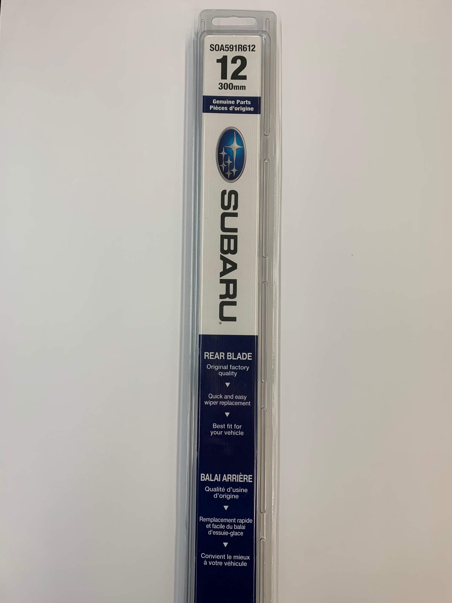 SubaruWRX Crosstrek Impreza 12" Rear Wiper Blade - SOA591R612 - Genuine OEM