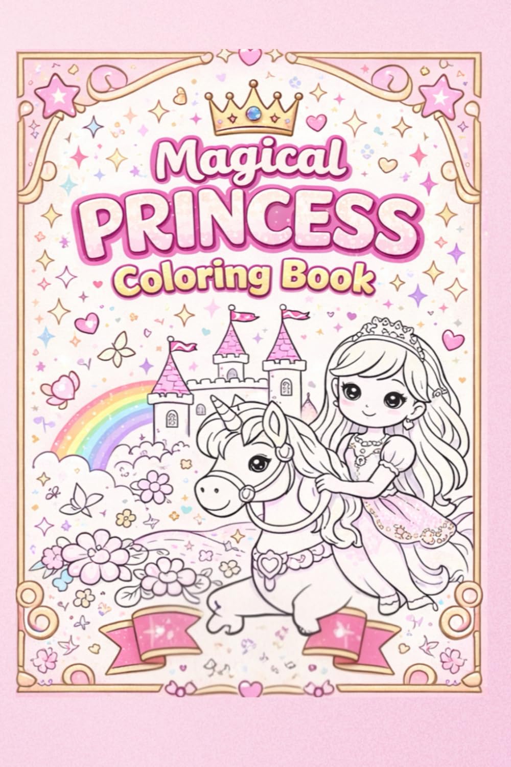 Magical Princess Coloring Book