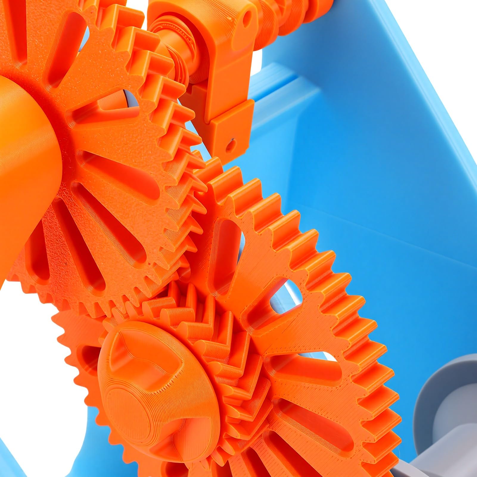 FTVOGUE Filament-Spulenwickler, Handgekurbelt, 1 Kg, Abnehmbar, Modulares Design für 3D-Druck, Bastler, Filament-Transfer-Werkzeug, Konsistente Wickelergebnisse, Tragbarer Aufwickler