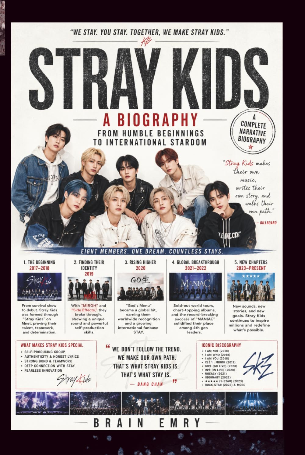 STRAY KIDS A BIOGRAPHY: From Humble Beginnings to International Stardom