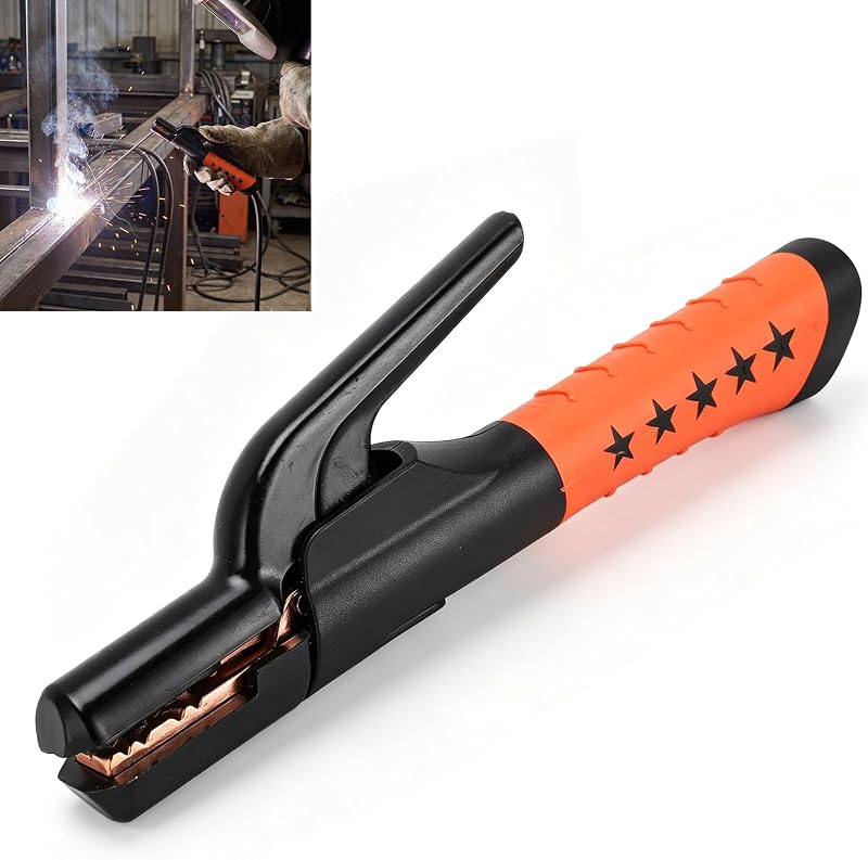 Welding Electrode Holder, 800A Stick Welding Rod Clamp for 10-20in Cable