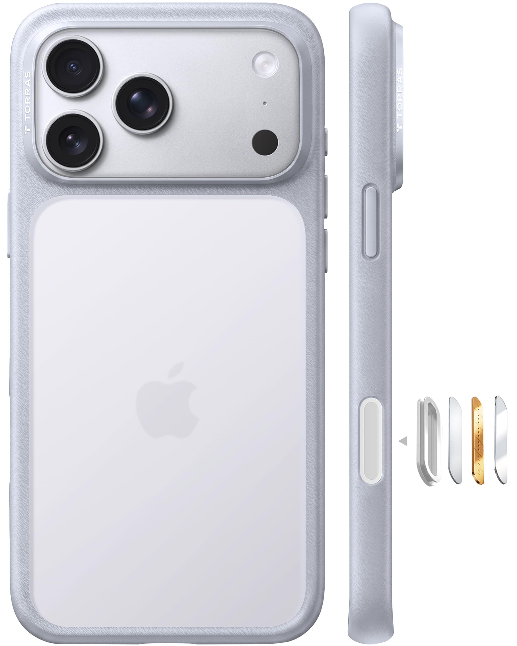 Shockproof for iPhone 18 Pro Max Case Gray, 4X Mil-Grade Certified
