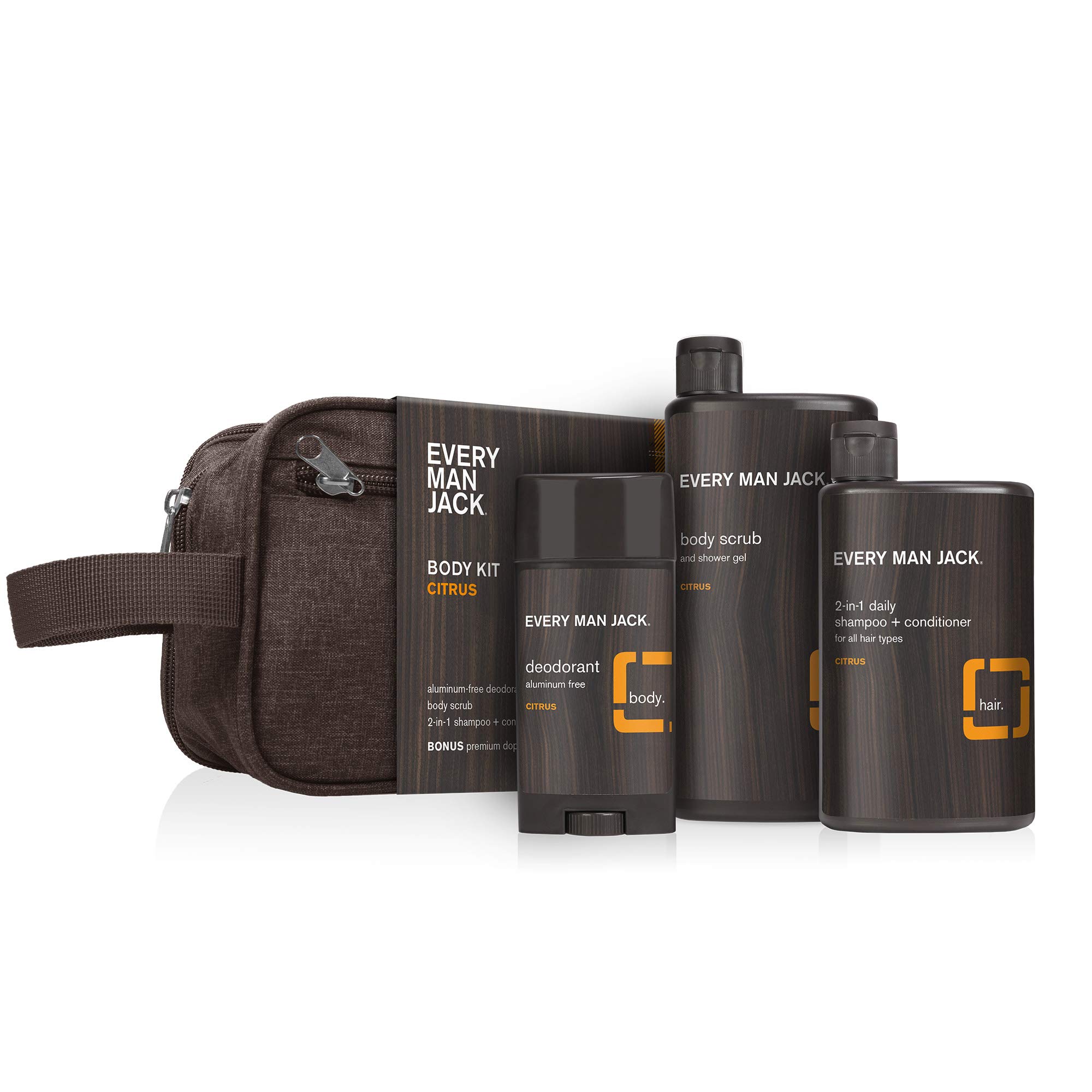 Buy Every Man Jack Citrus Bath and Body Gift Set Includes Three Full