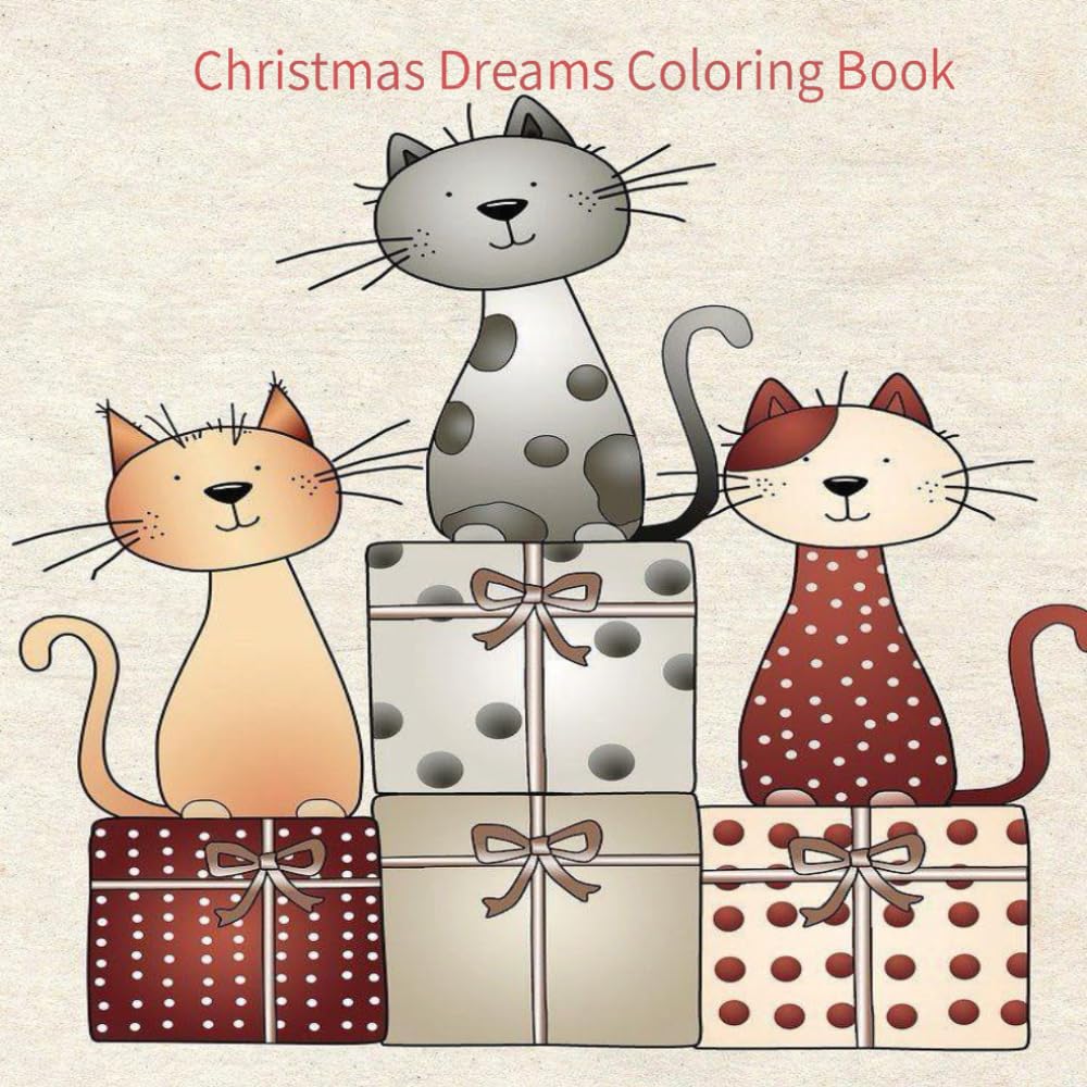 Christmas Dreams Coloring Book