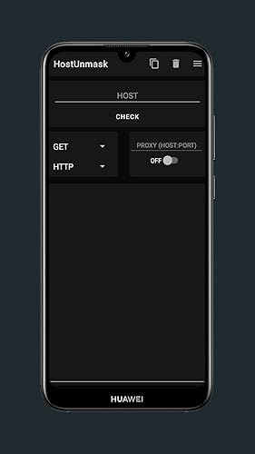 HostUnmask HostChecker and PortScanner