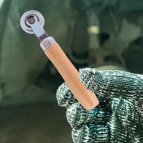 Miniatura 3 de TEHAUX 3 piezas de accesorios de rueda de presión en rodillos de bicicleta automotrices, herramientas de bicicleta, rodillo de rueda rodante de