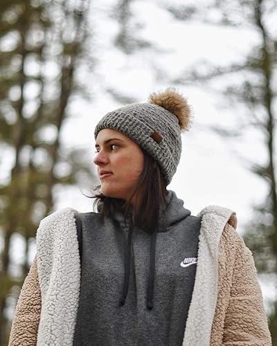 Miniatura 4 de Funky Junque Gorro de punto súper suave de poliéster cálido para invierno para mujer