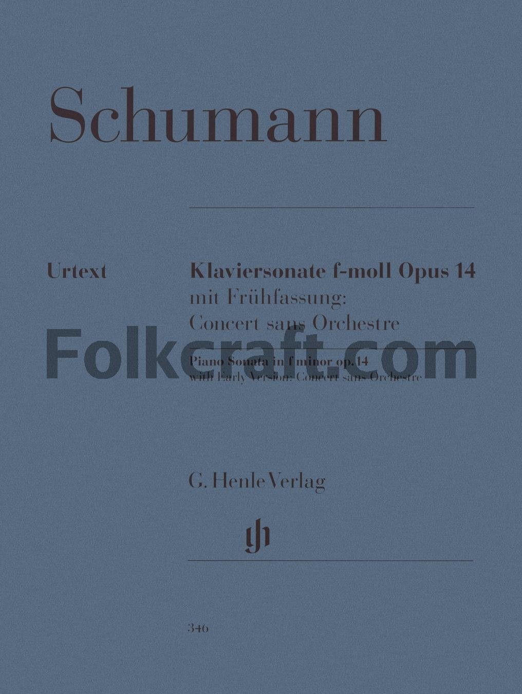 Sonata per pianoforte Fa Minore Op 14 (Concerto Senza Orchestra) Versioni Antiche E Tardive (Edizione Multilingue)