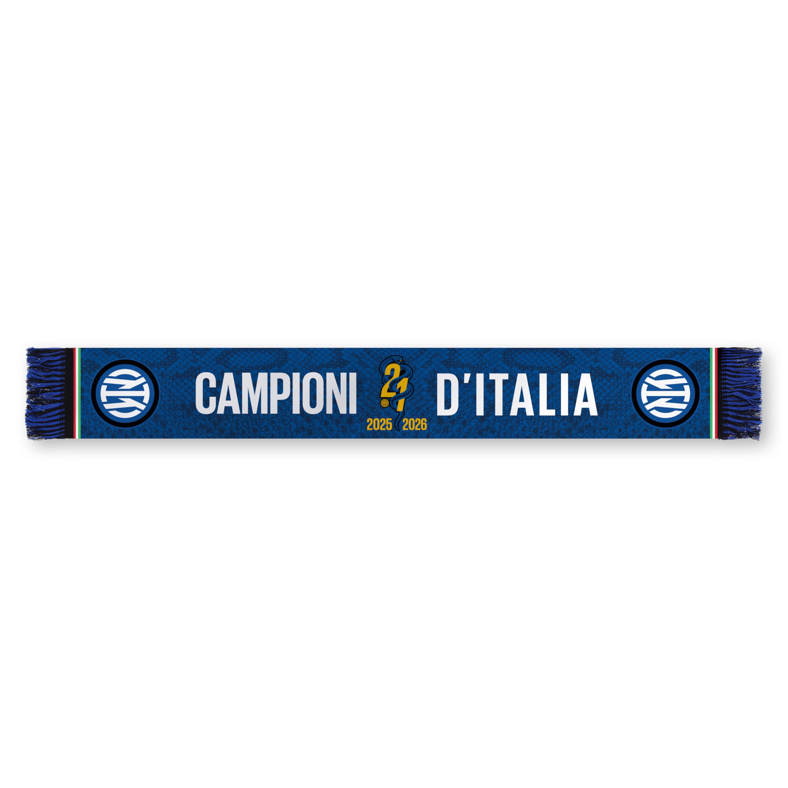 Inter - Italian Champions Satin Scarf 2025/26, Official Scarf
