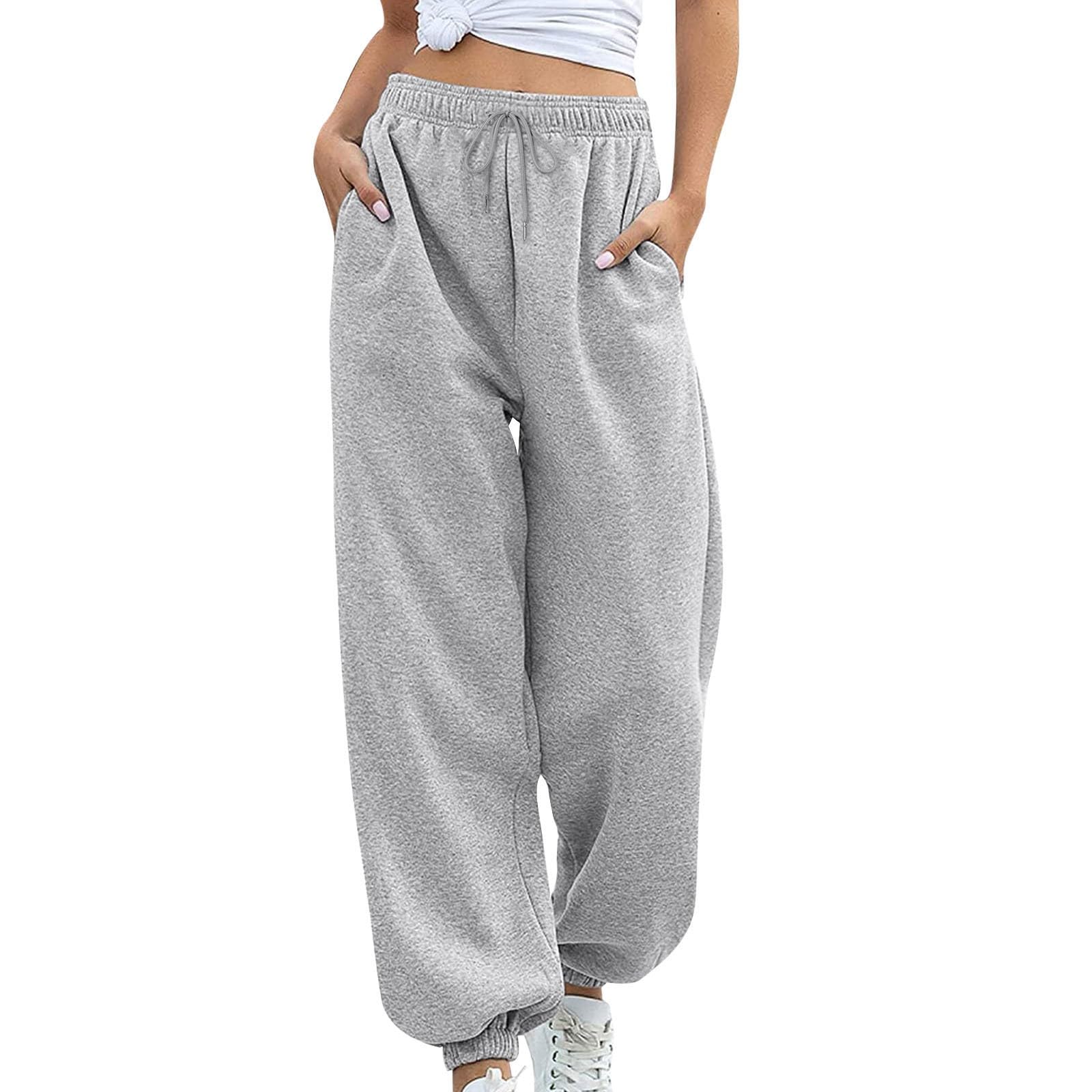 Pantalon Femme, Coton Épaissi Nouveau Cordon De Serrage Lâche Pieds Pantalons Droits Décontractés Pantalons De Sport Pantalons Amples Pour Femmes, Imprimé Haute Définition