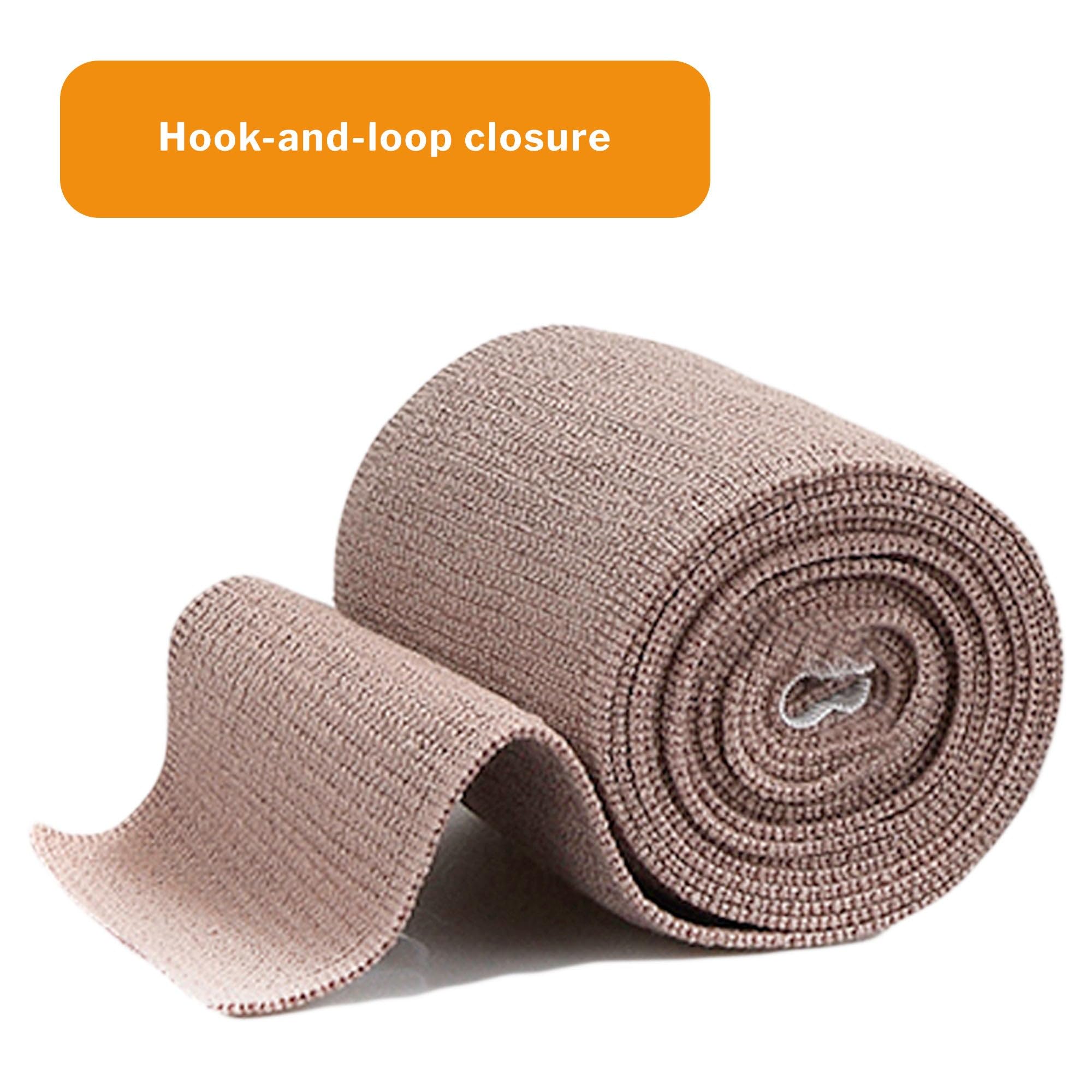 McKesson Elastische Bandage mit Klettverschluss, latexfreie Kompressionsbandage, 15,2 cm x 4,5 m, 10 Stück, 1 Packung