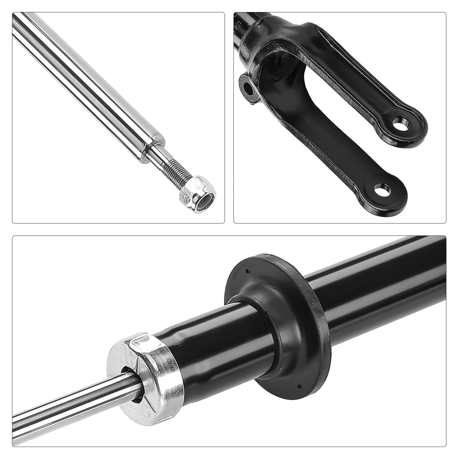 Frankberg 2 amortiguadores delanteros 788 mm presión de gas 1643200130 | Compatible con: Clase M W164
