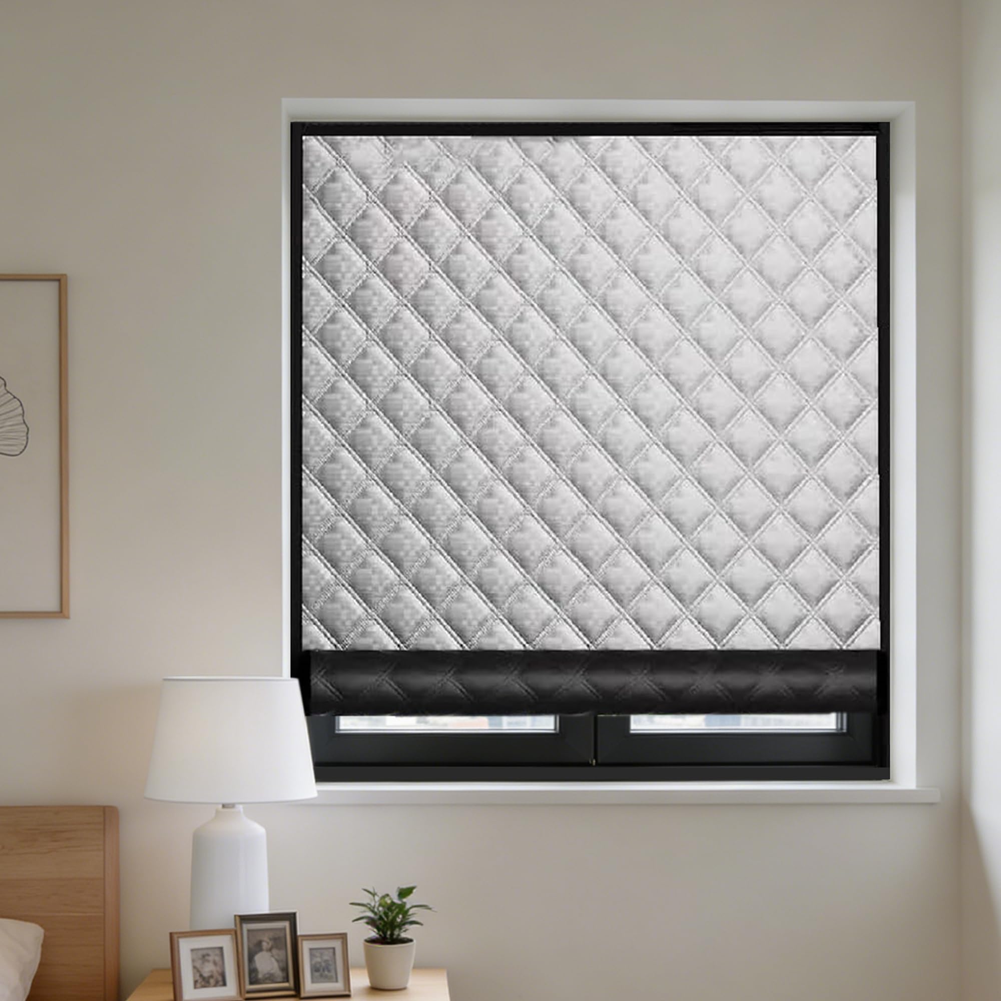 Fensterisolierungsset 148 x 120 cm Hitzeschutz Kältedämmung Wärmeschutzvorhang Fenster für Winter Einfache Montage Ohne Bohren für Winter Drinnen Und Draußen, Silber